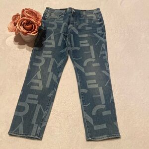 ARMANI EXCHANGE NWT Size 28S Super Skinny Capri Mid Rise